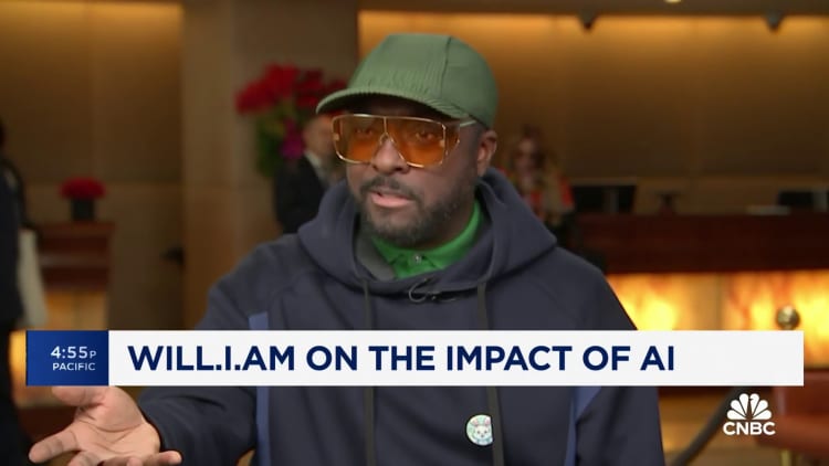 Global Music Artist will.i.am: Over-regulation of AI will stop innovation